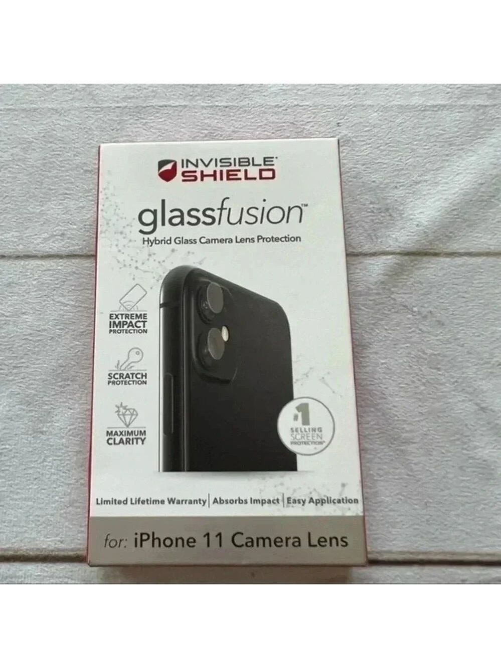 NEW Invisible shield glass fusion hybrid glass camera lens protection. N… - Picture 5 of 5